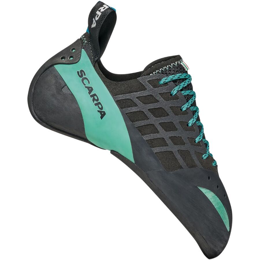 Scarpa Instinct Climbing Shoe - Women's Black/Aqua