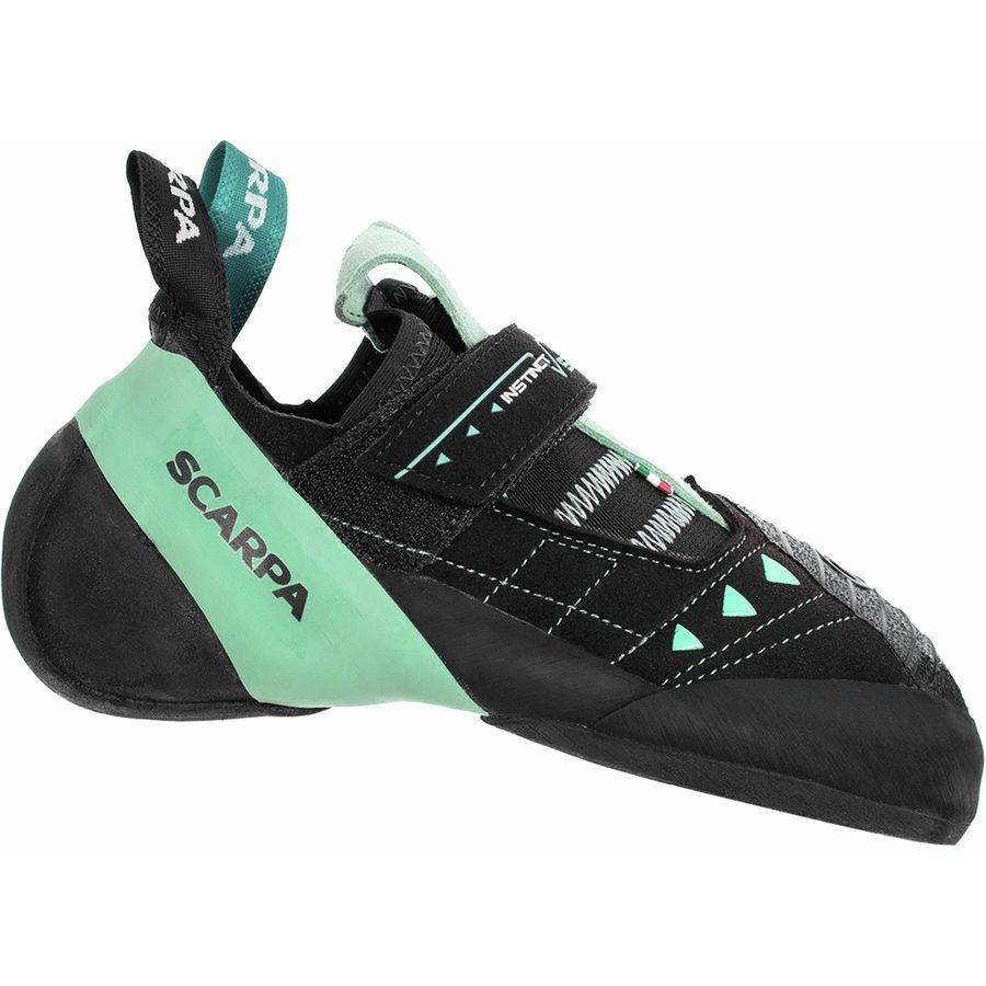 Scarpa Instinct VS Climbing Shoe - Women's Black/Aqua