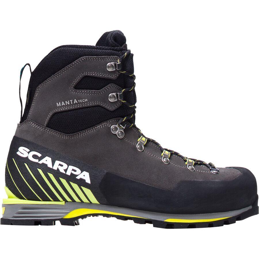 Scarpa Manta Tech GTX Mountaineering Boot - Men's Shark/Lime