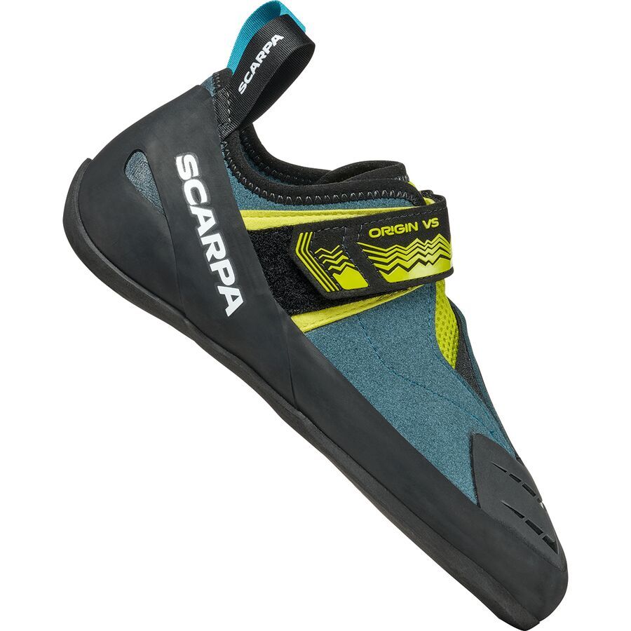 Scarpa Origin VS Climbing Shoe - Men's Petrol/Lime