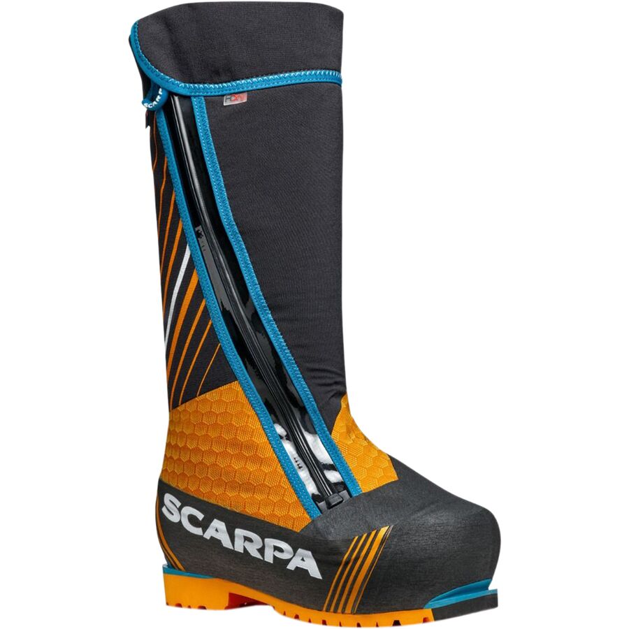 Scarpa Phantom 8000 Thermic HD Mountaineering Boot Black/Bright Orange
