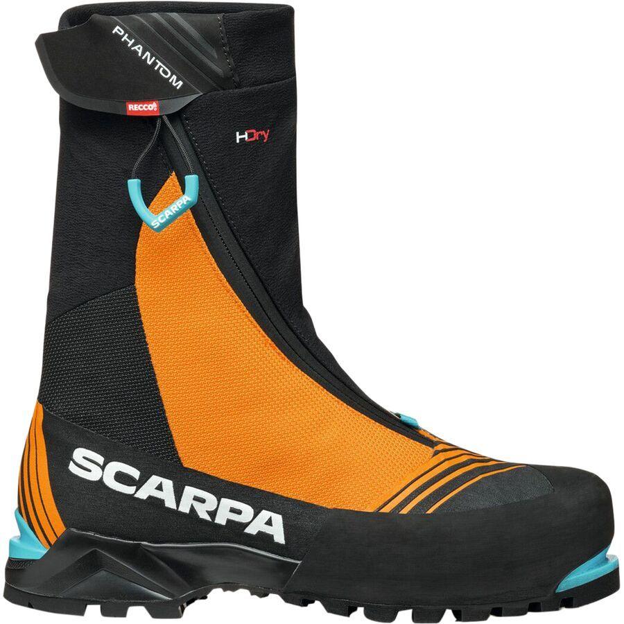 Scarpa Phantom Tech HD Mountaineering Boot Black/Bright Orange
