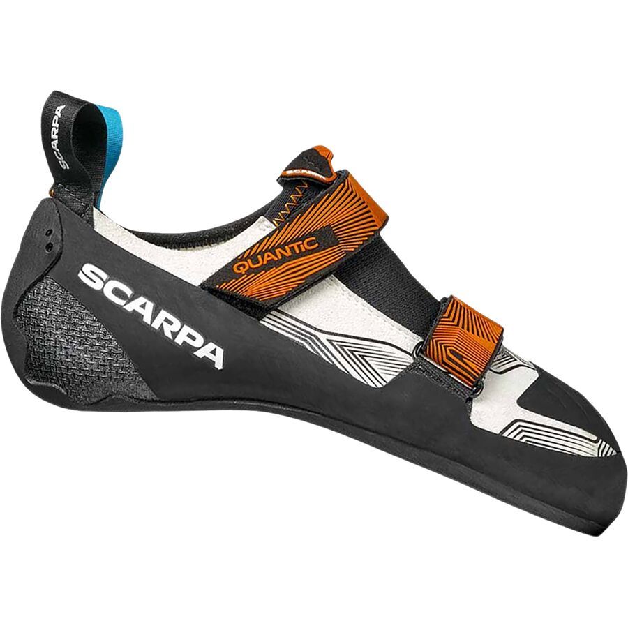 Scarpa Quantic Climbing Shoe Dust Grey/Mango