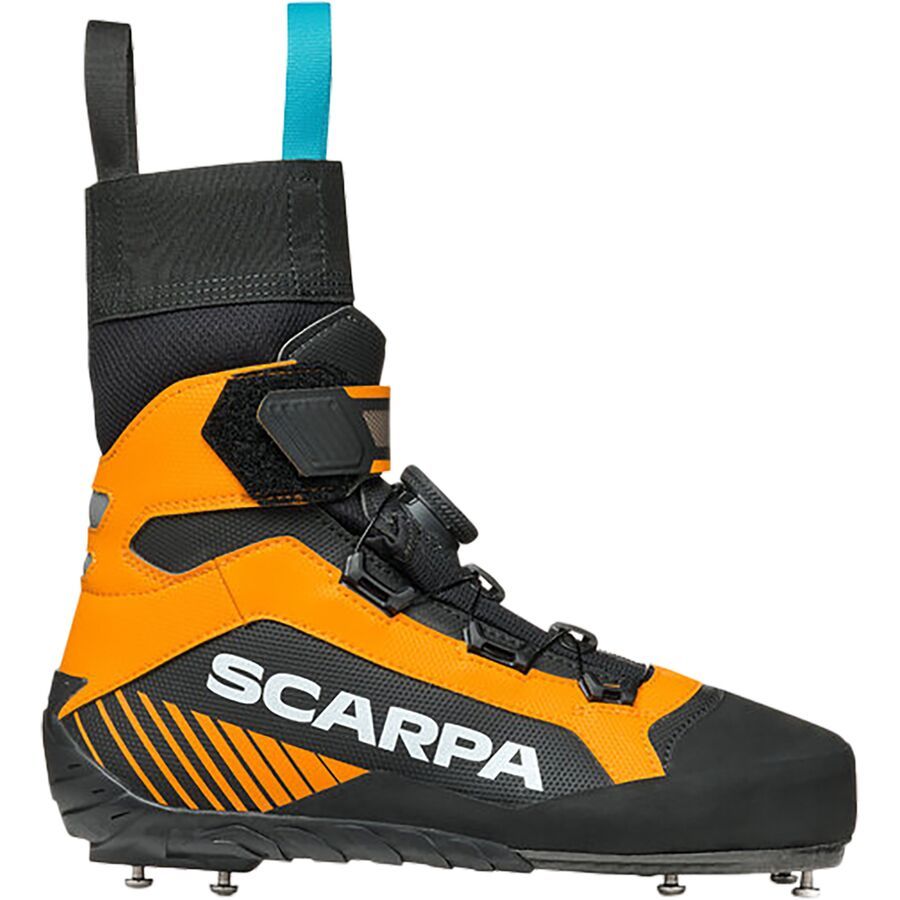 Scarpa Ribelle Ice Mountaineering Boot Black/Bright Orange