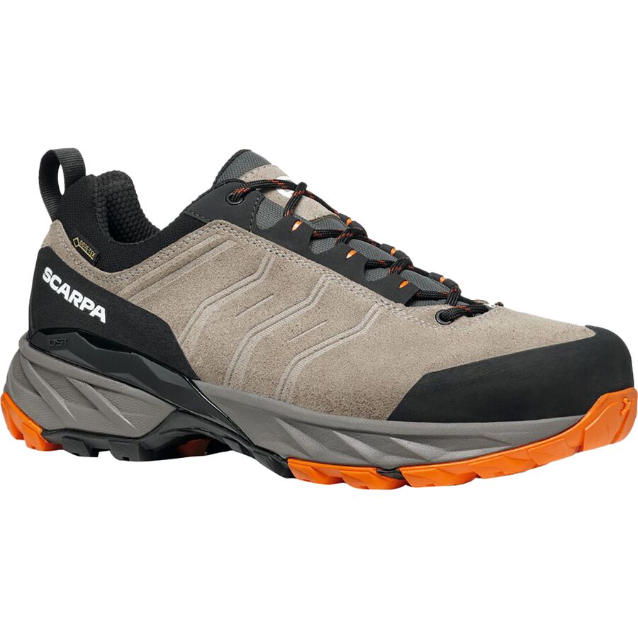 Scarpa Rush Trail GTX Shoe - Men's Taupe/Mango