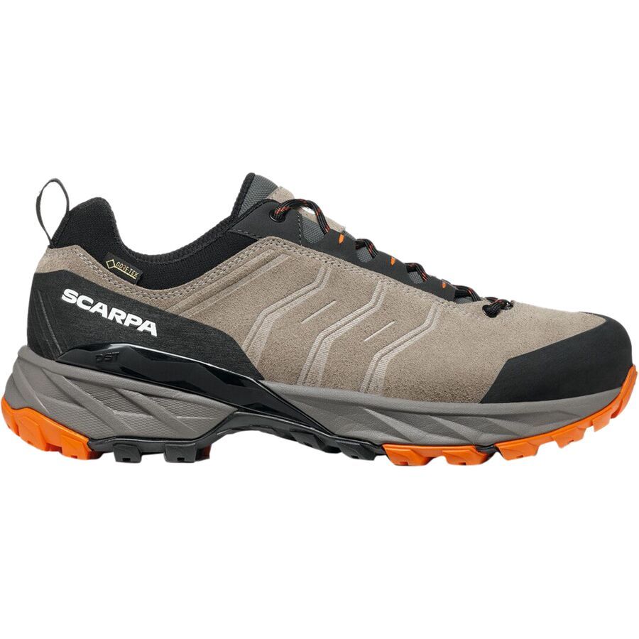 Scarpa Rush Trail GTX Shoe - Men's Taupe/Mango