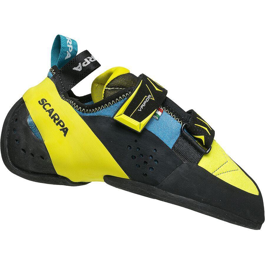 Scarpa Vapor V Climbing Shoe Ocean/Yellow
