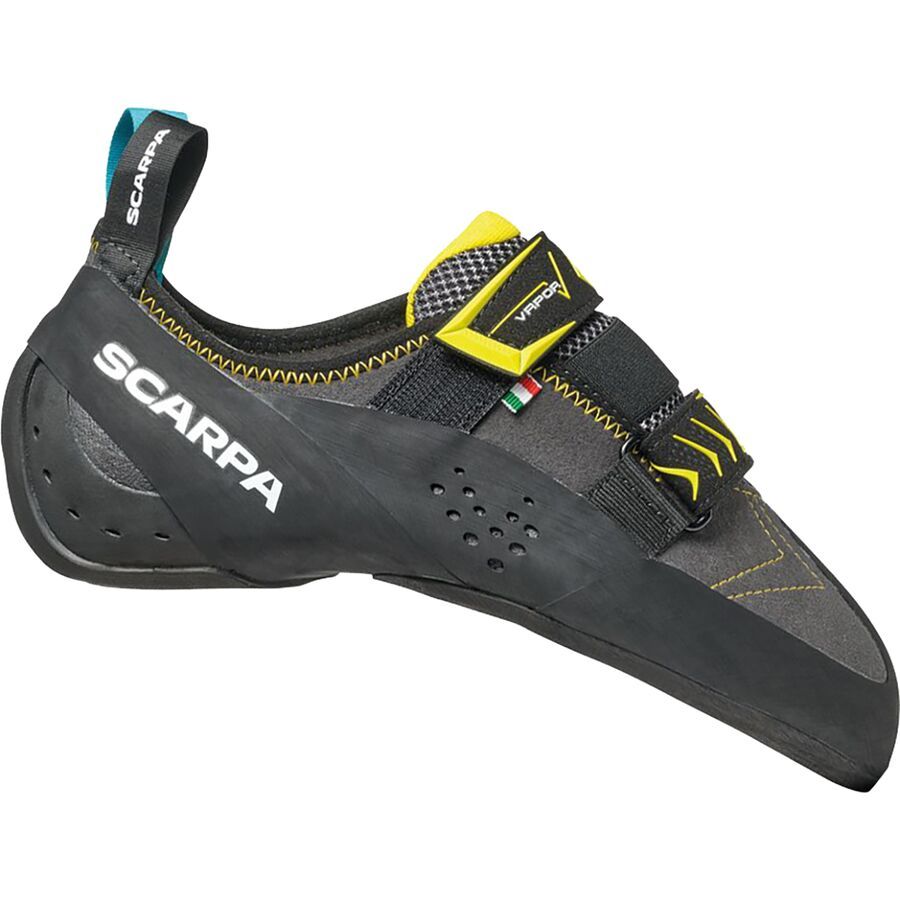 Scarpa Vapor V Climbing Shoe Smoke/Yellow