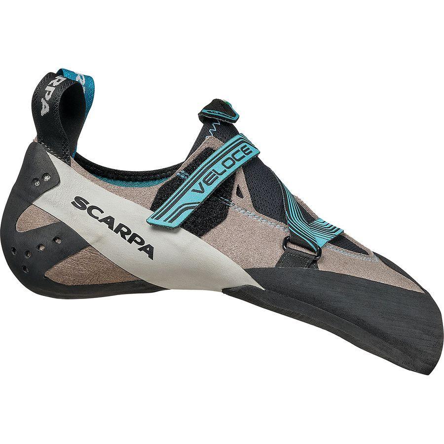 Scarpa Veloce Climbing Shoe - Women's Light Grey/Maldive