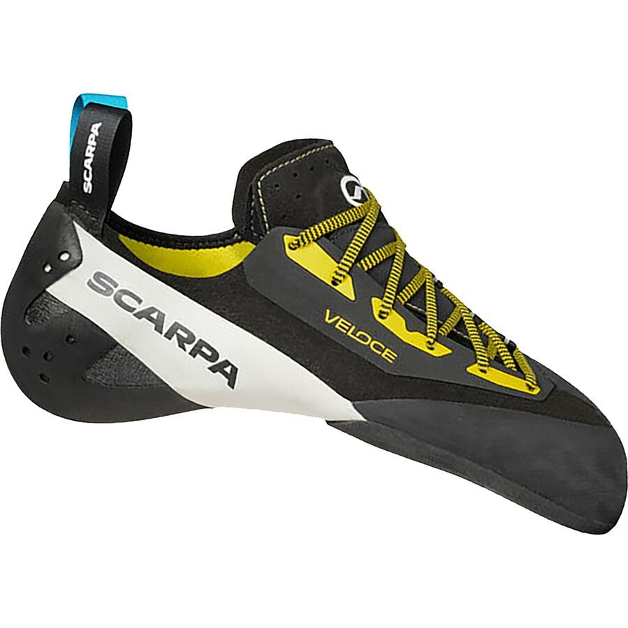 Scarpa Veloce L Climbing Shoe Black/Yellow