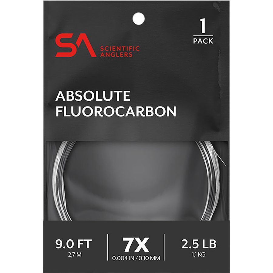 Scientific Anglers Absolute Fluorocarbon 9-Foot Leader Clear