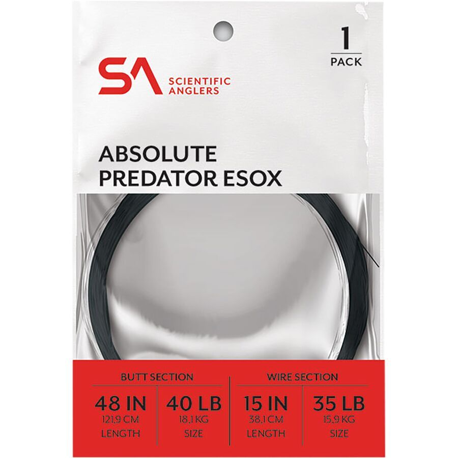 Scientific Anglers Absolute Predator Esox Leader Clear