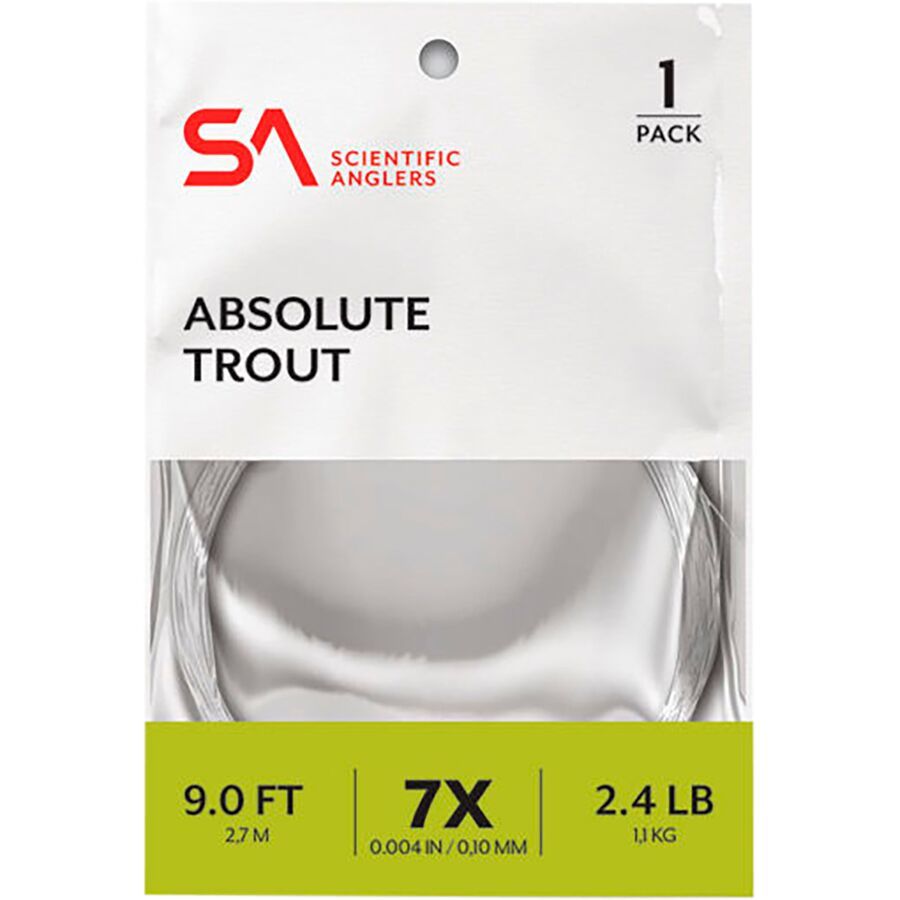 Scientific Anglers Absolute Trout - 7.5' Clear