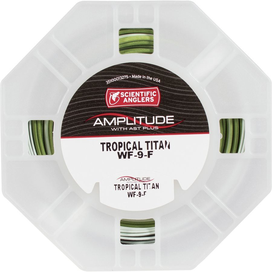 Scientific Anglers Amplitude Tropical Titan Long Fly Line Black/Dark Turtle Grass/Horizon