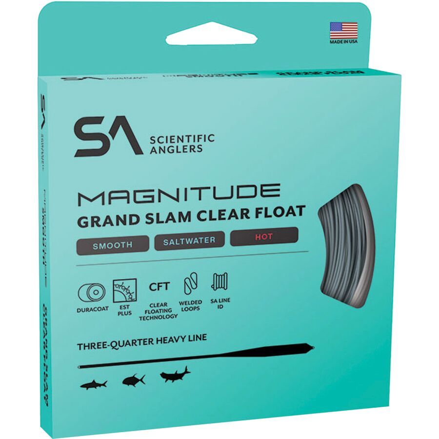 Scientific Anglers Magnitude Smooth Grand Slam Full Clear Float Line Clear