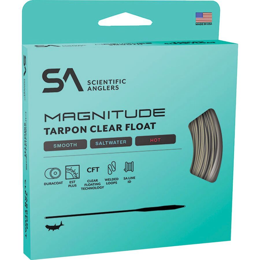 Scientific Anglers Magnitude Smooth Tarpon Full Clear Float Line Clear