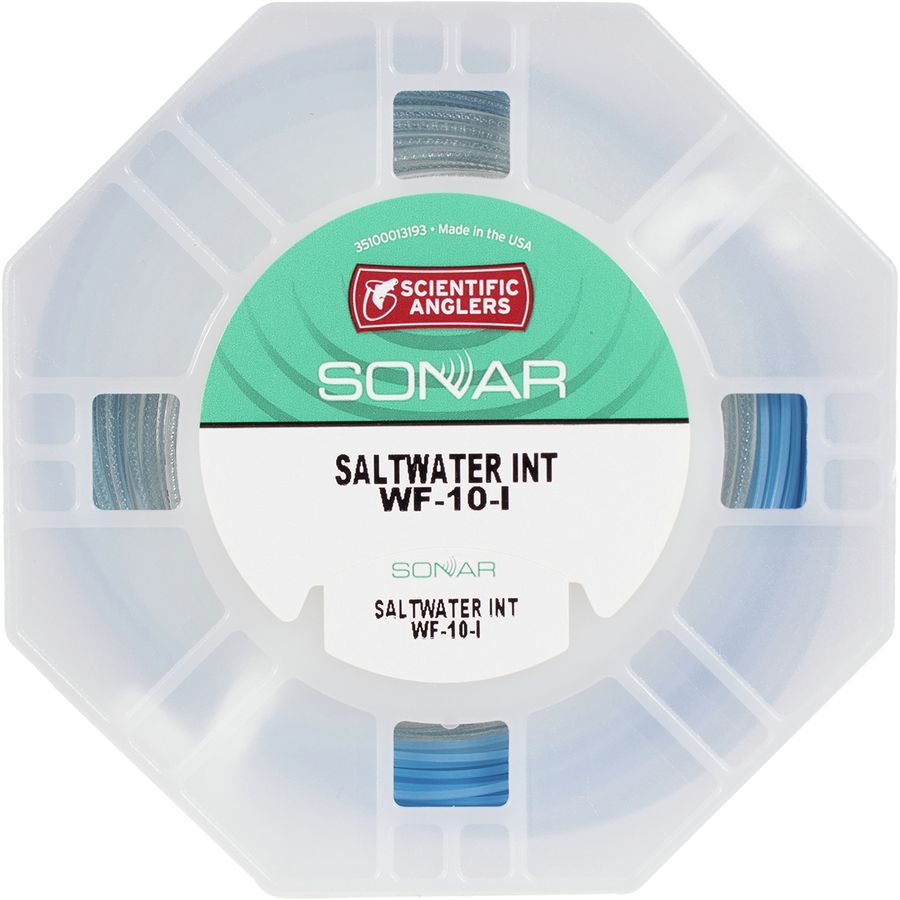 Scientific Anglers Sonar Saltwater Intermediate Fly Line Ocean Blue/Clear