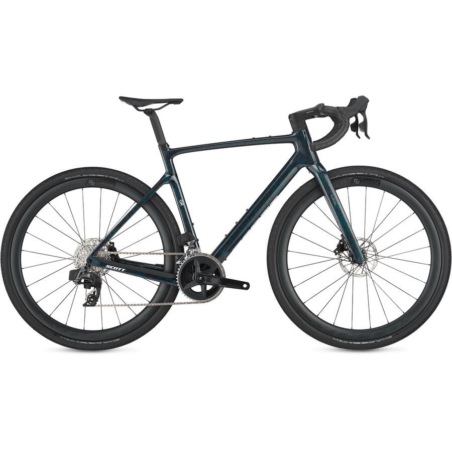 Scott Addict Gravel 20 Gravel Bike Petrol Black