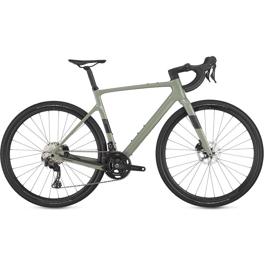 Scott Addict Gravel 50 Gravel Bike Undergrowth Green