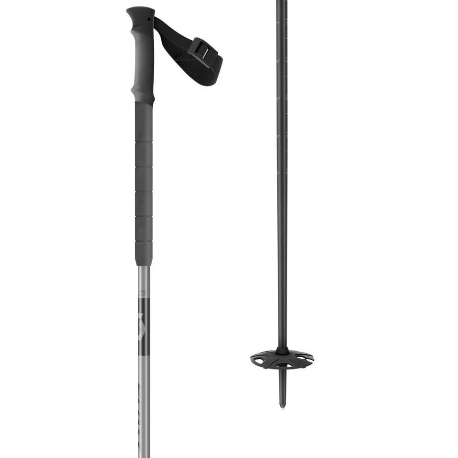 Scott Aluguide Adjustable Ski Poles 2025 Grey