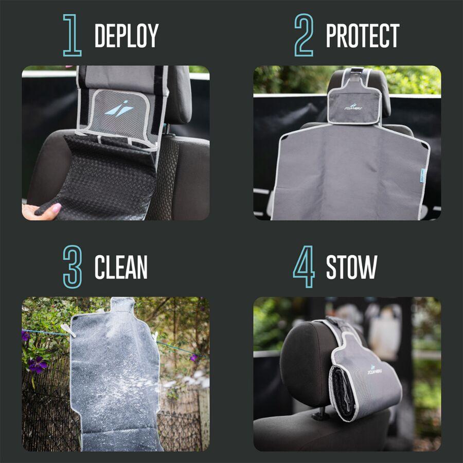 Scuvvers Complete Seat Cover Set Asphalt