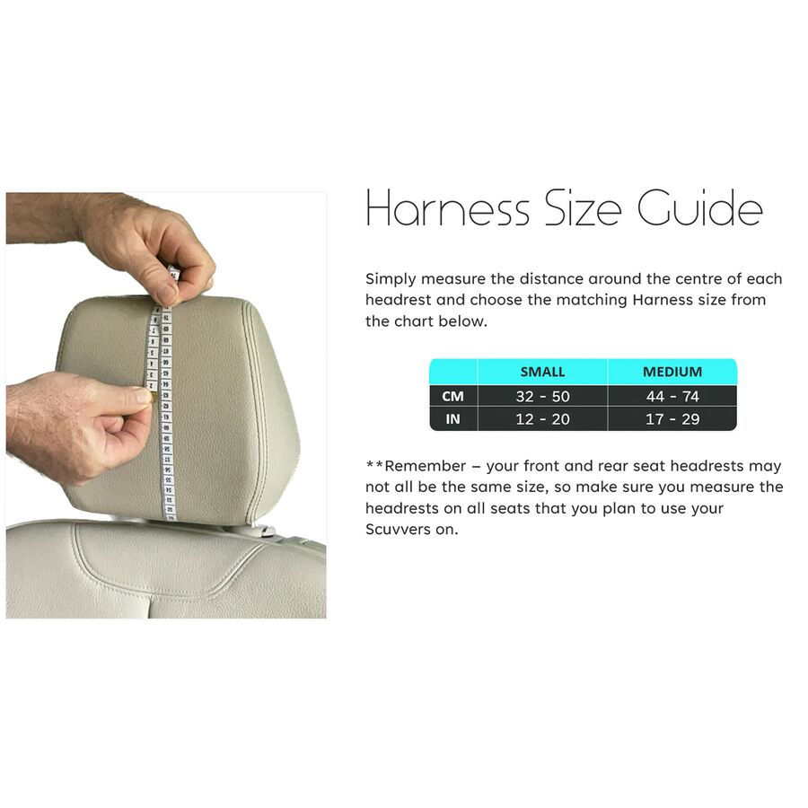 Scuvvers Complete Seat Cover Set Asphalt