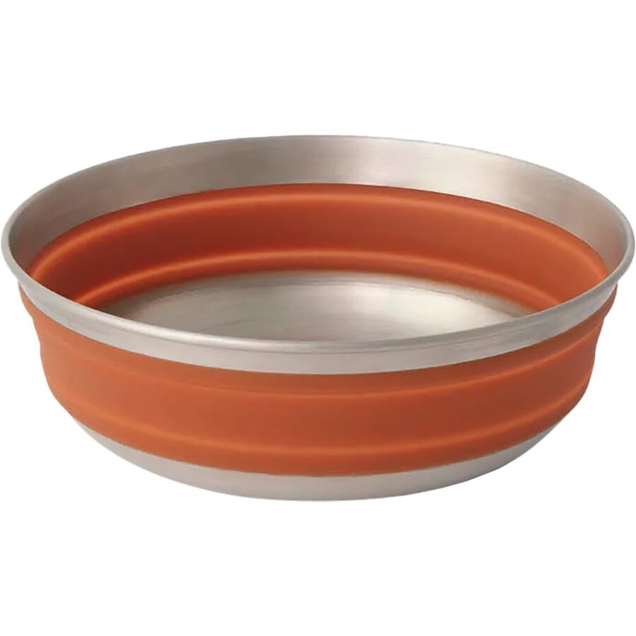 Sea To Summit Detour Stainless Steel Collapsible Bowl Bombay Brown