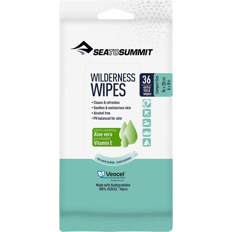 Sea To Summit Wilderness Wipes - 36-Pack One Color