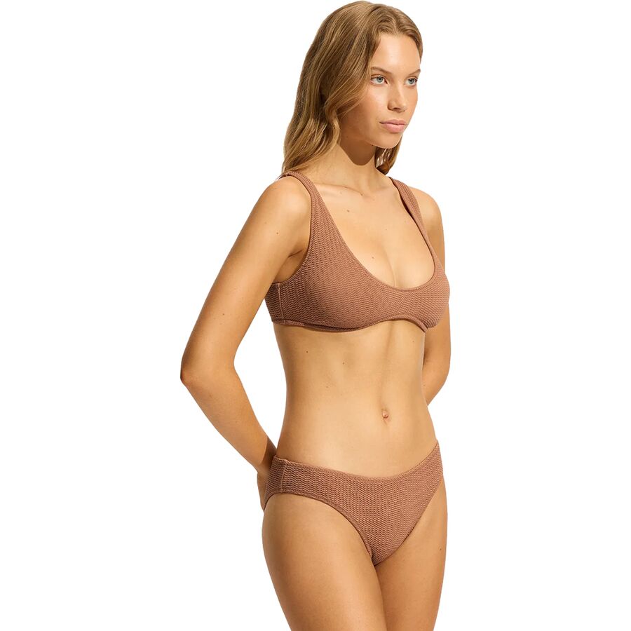 Seafolly Multi Fit Longline Top - Women's Bronze