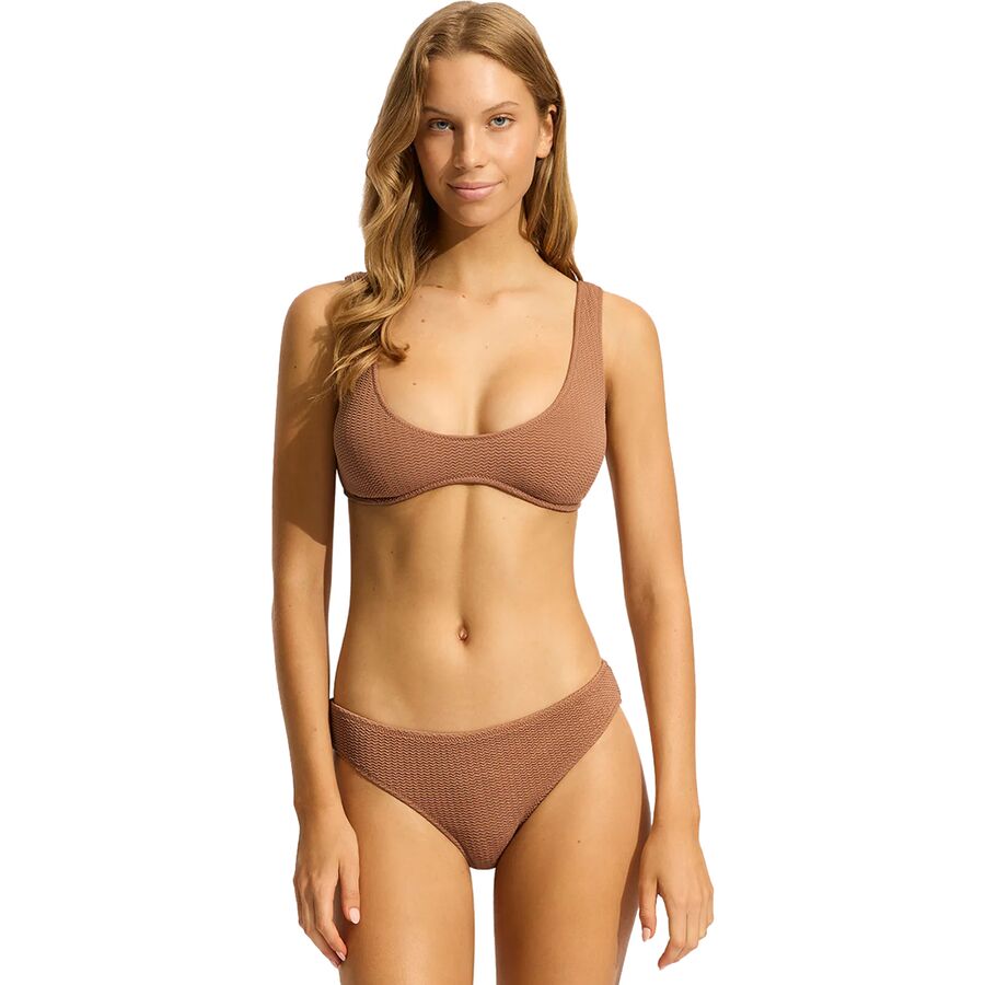 Seafolly Multi Fit Longline Top - Women's Bronze