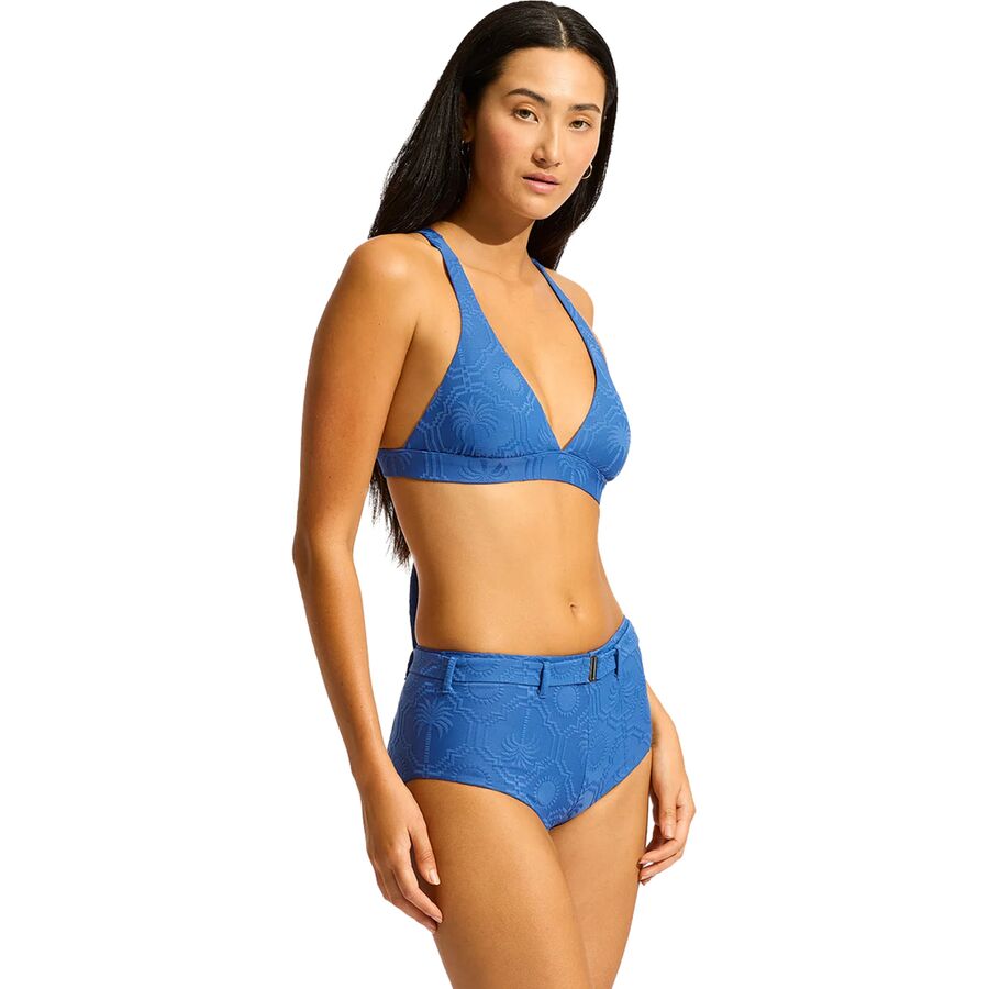 Seafolly Multi Fit Longline Tri Top - Women's Ultramarine