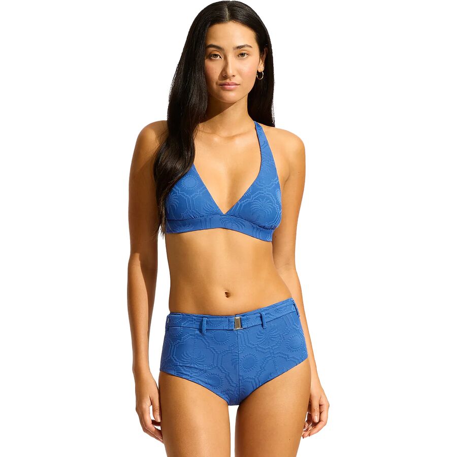 Seafolly Multi Fit Longline Tri Top - Women's Ultramarine