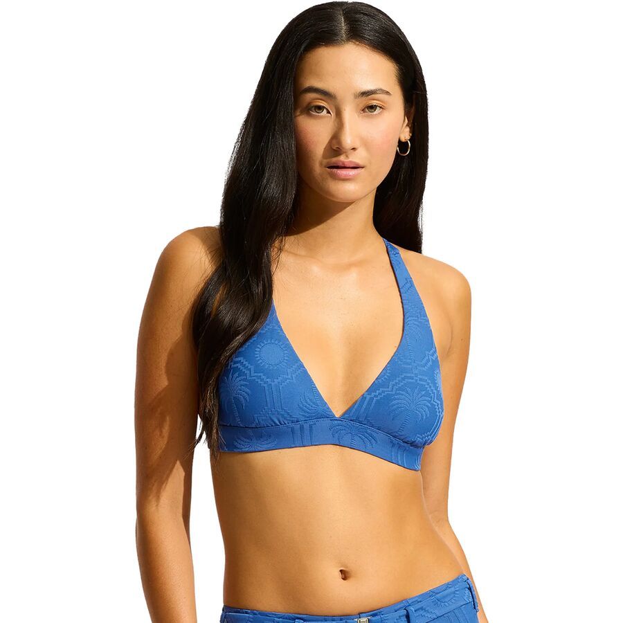 Seafolly Multi Fit Longline Tri Top - Women's Ultramarine