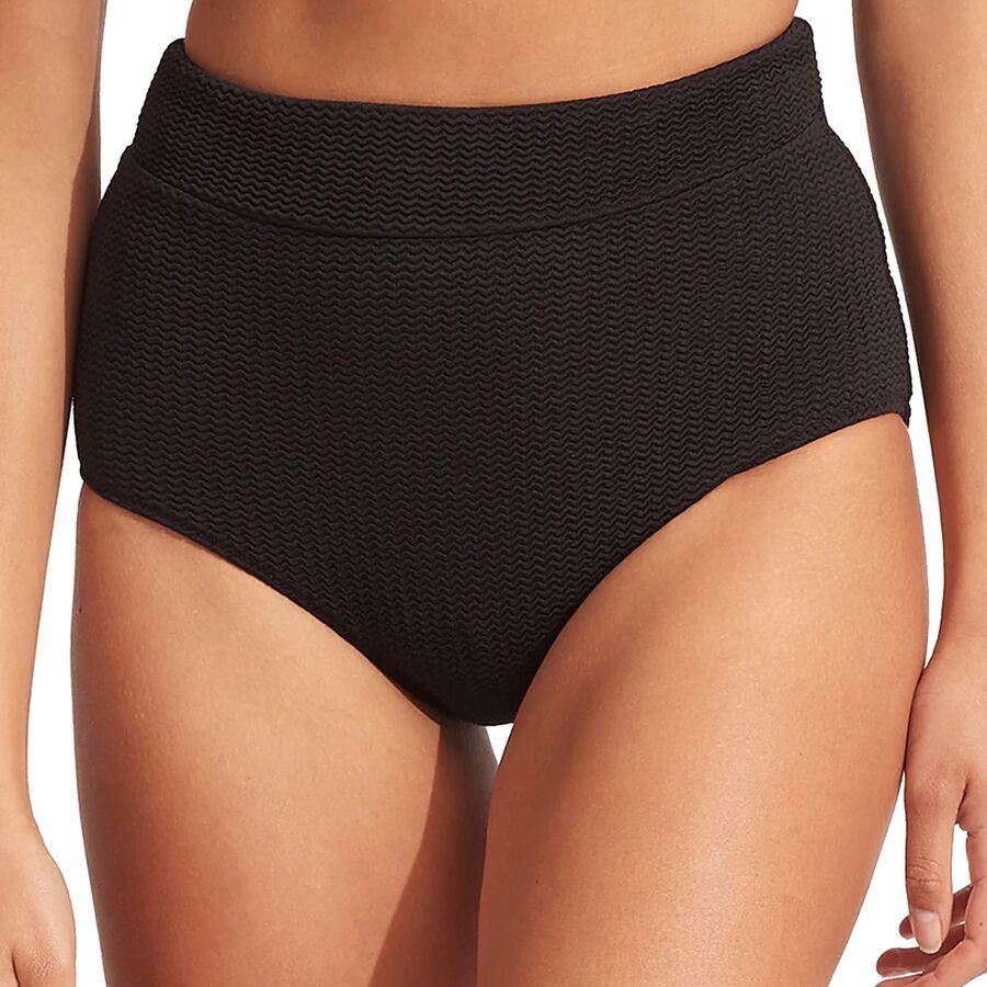 Seafolly Seaside Soiree High Waisted Pant - Women's Black