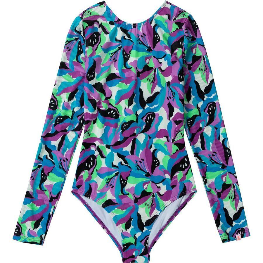 Seafolly Twist Back Paddle One-Piece Swim Suit - Girls' Carnivale