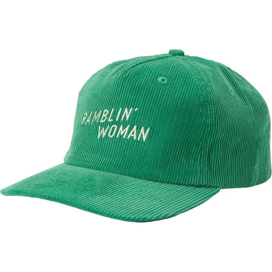 Seager Co. Ramblin' Cord Snapback Hat - Women's Green