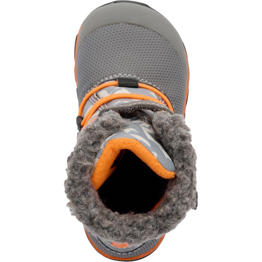 See Kai Run Gilman Waterproof Insulated Boot - Toddler Boys' Gray/Orange