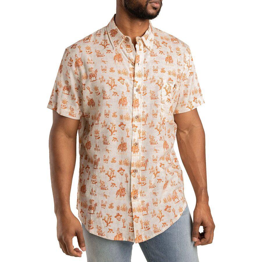 Sendero Provisions Co. City Slicker Button Up Short-Sleeve Shirt - Men's Muertos