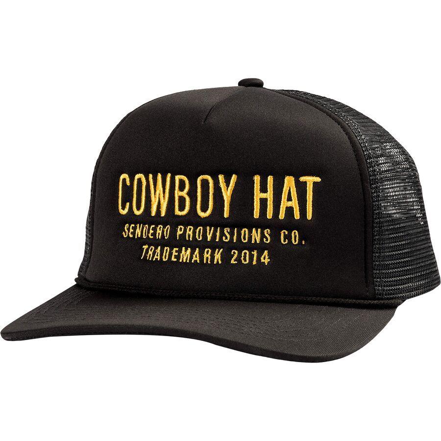 Sendero Provisions Co. Cowboy Hat Black/Gold