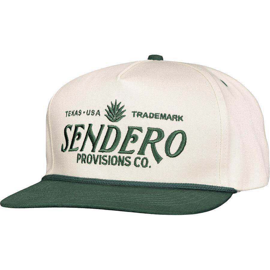 Sendero Provisions Co. Logo Hat Cream/Green