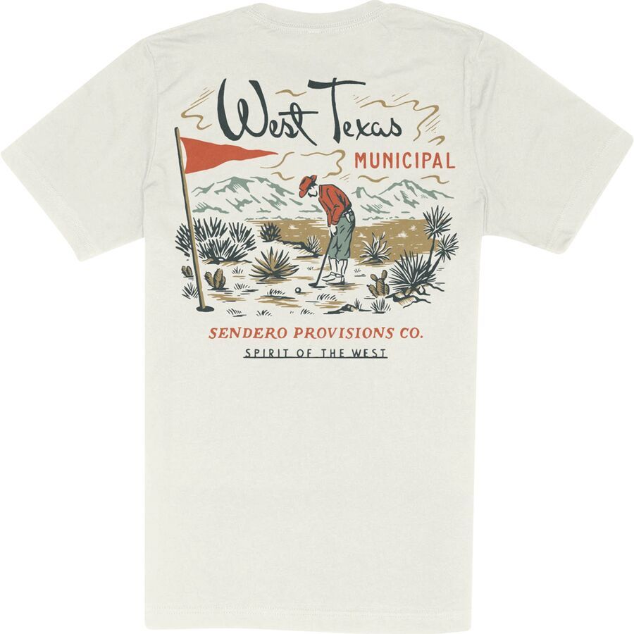 Sendero Provisions Co. West Texas Municipal T-Shirt Vintage White