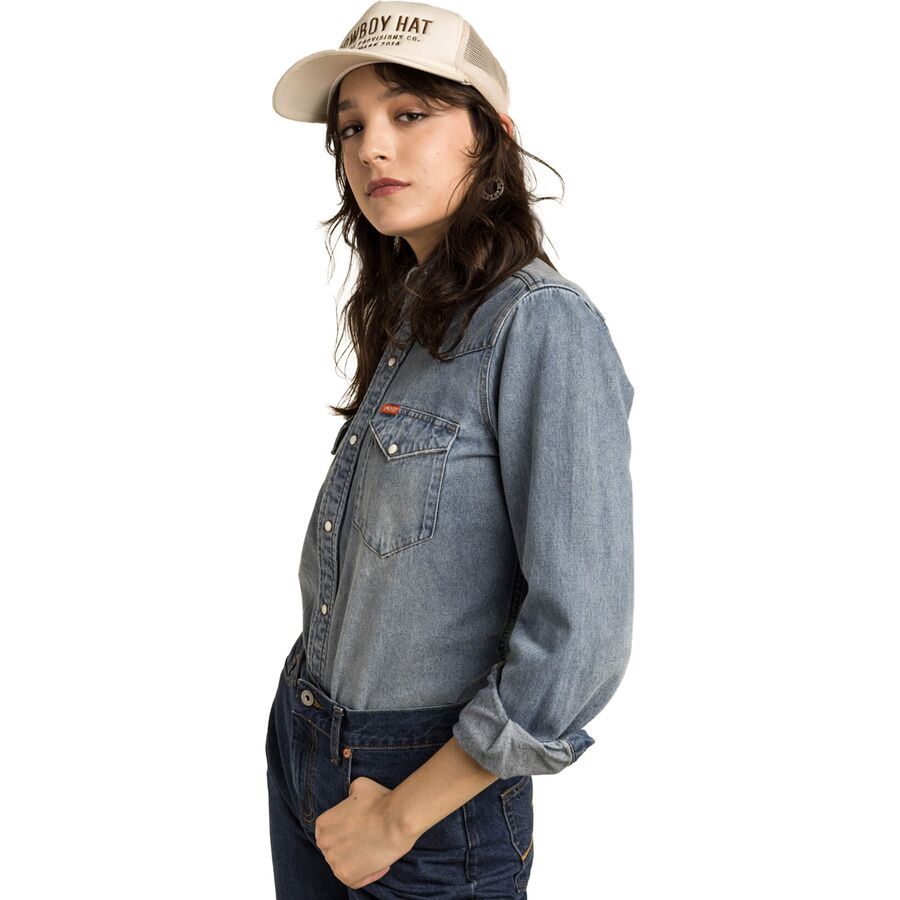Sendero Provisions Co. Wyatt Blouse - Women's Blue Denim
