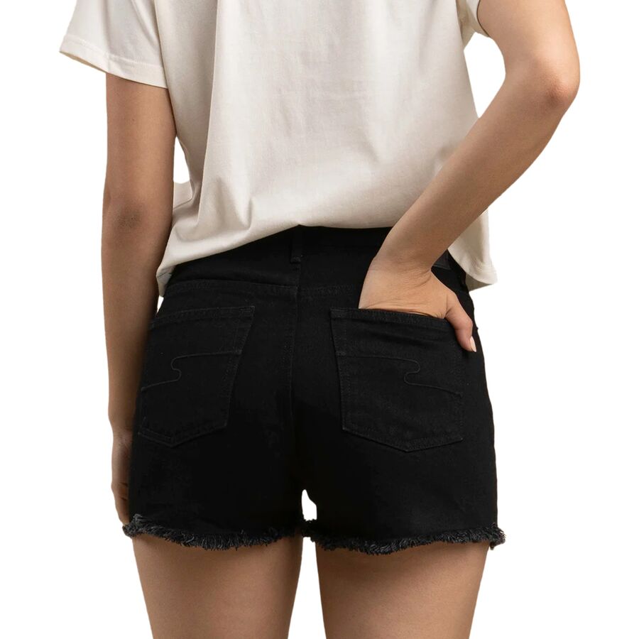 Sendero Provisions Co. Ysleta High-Rise Denim Short - Women's Black Denim
