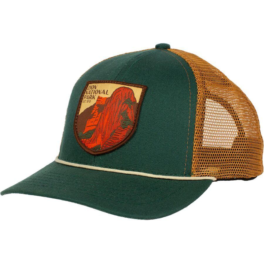 Sendero Provisions Co. Zion National Park Meshback Hat Green