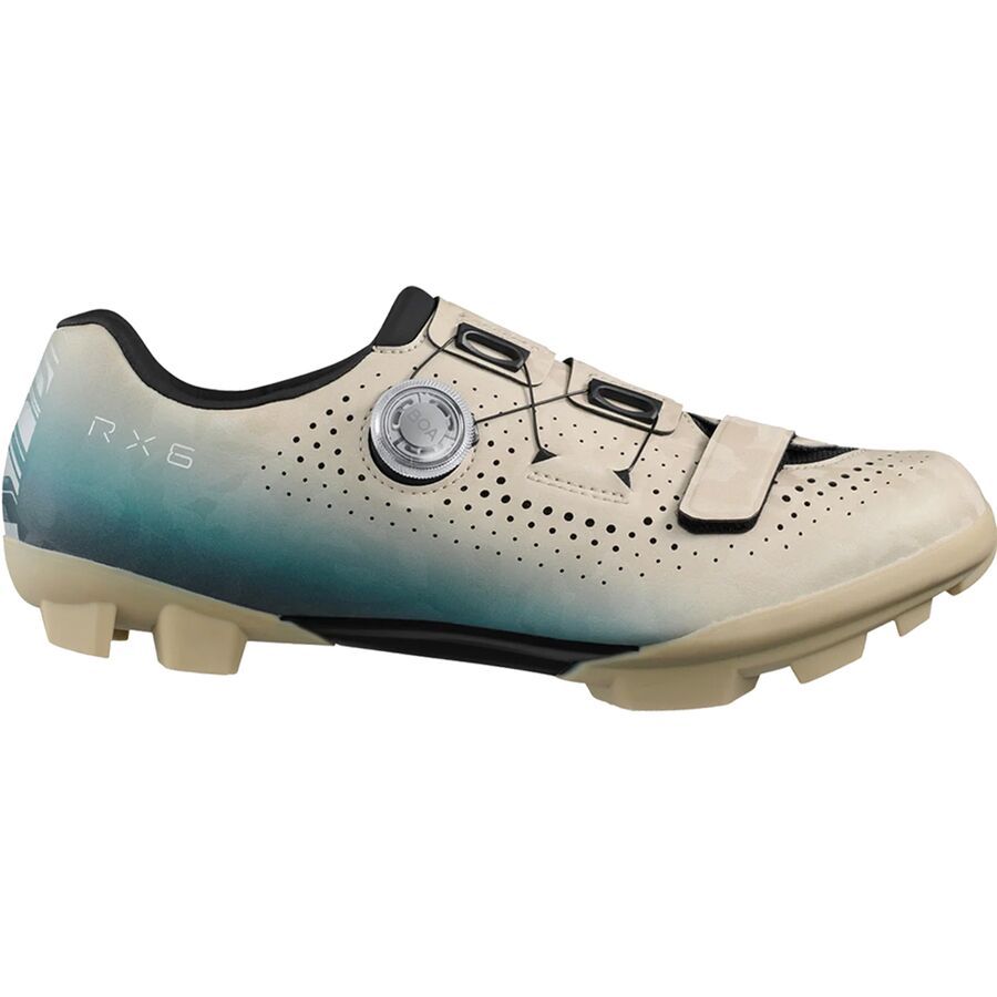 Shimano RX6 Mountain Bike Shoe - Men's Beige/Blue