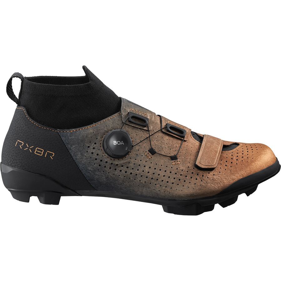 Shimano RX801 Rally Gravel Bike Shoe - Men's Metallic Orange