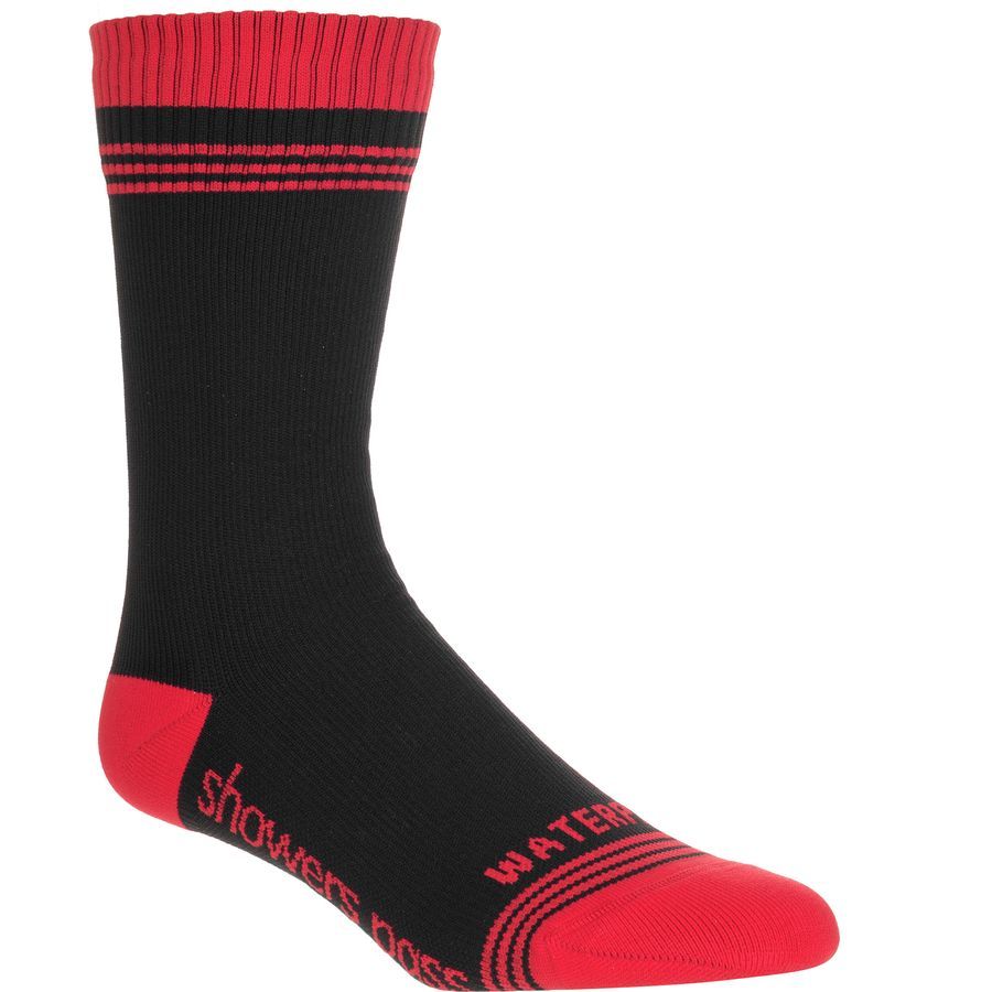 Showers Pass Crosspoint Waterproof Crew Socks Chili Pepper Red
