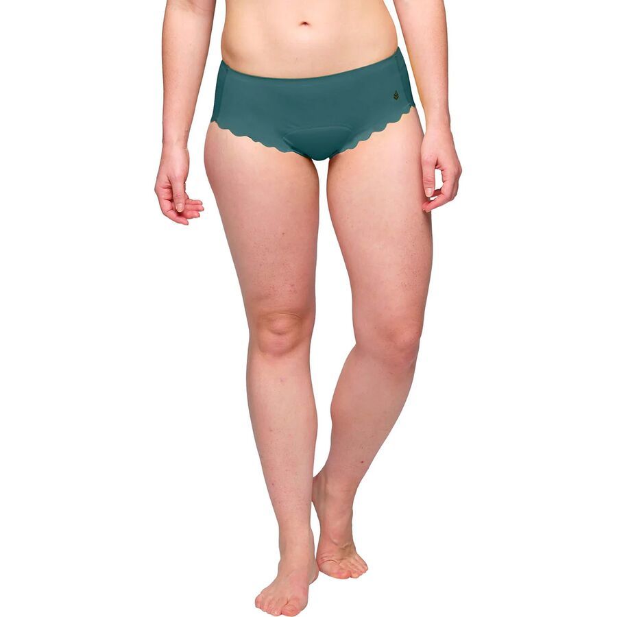 SHREDLY Hipster Cham Liner Short - Women's Deep Sea Green