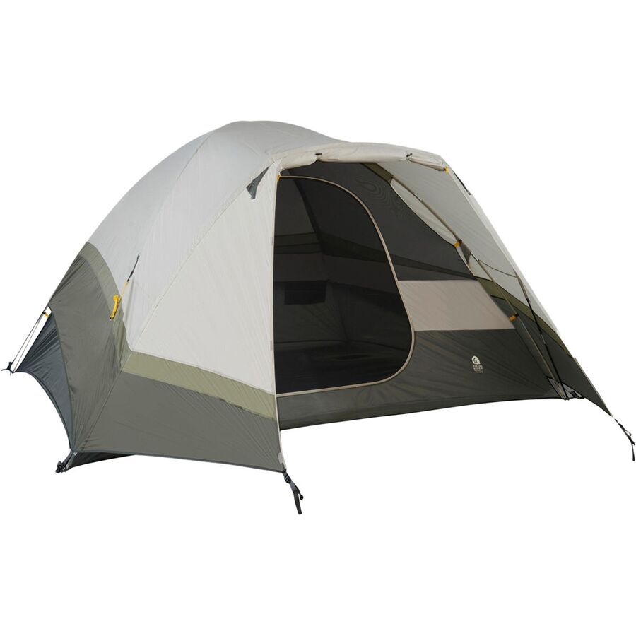 Sierra Designs Tabernash 6 Tent: 6-Person 3-Season Green/Grey