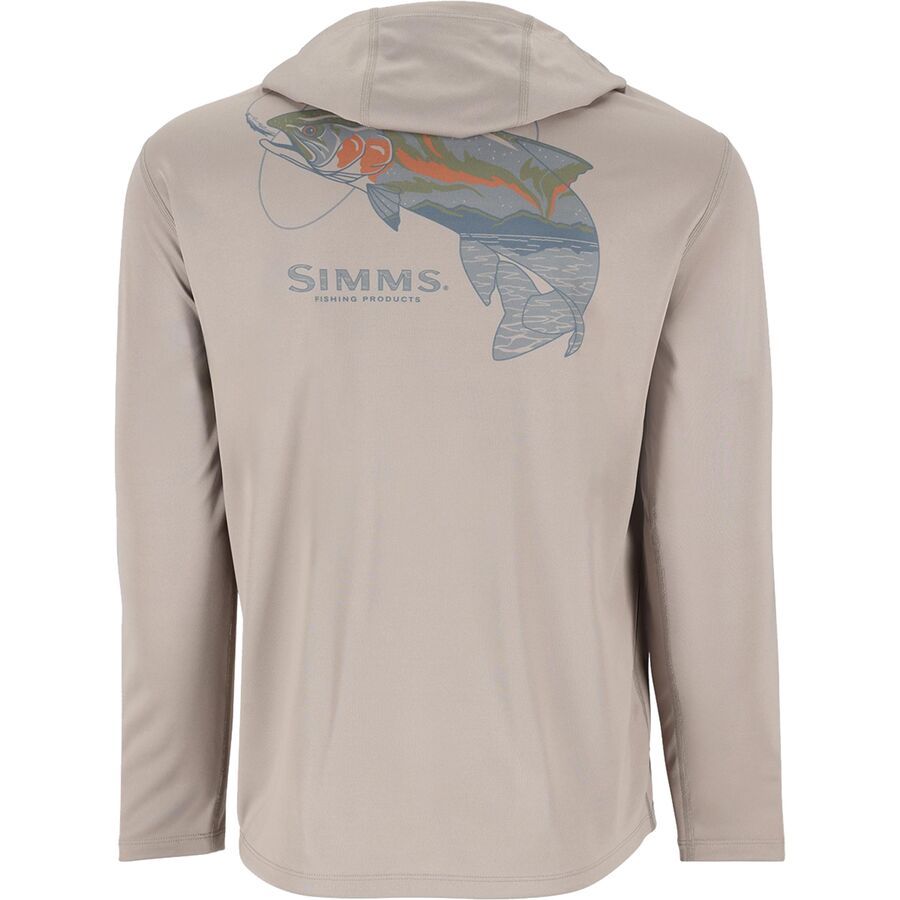 Simms Artist Series Tech Hoodie - Men's Dolomite Trout